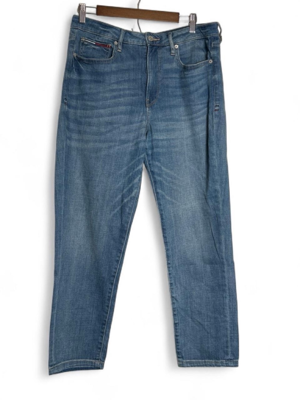 Tommy Hilfiger Jeans soft and relaxed high waisted straight leg Sz 10